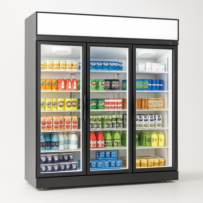 MaxCap Triple View Refrigerated Showcase
